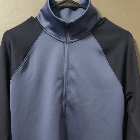 Under Armour Women's Cold Gear 1/2 zip Pullover SIZE LARGE - Picture 1 of 5